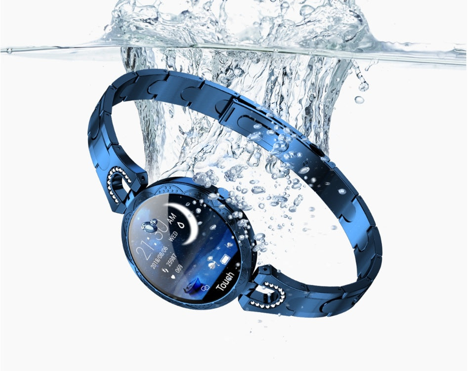 Women's Fashion Waterproof Smartwatch with Heart Rate Monitor
