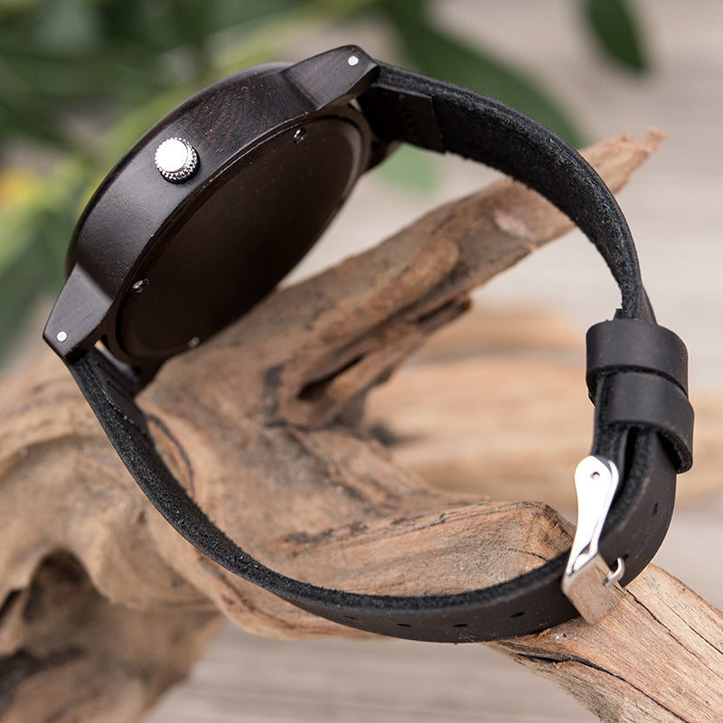 Premium Leather Wooden Watches for All