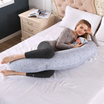 Lunar Comfort: Multifunctional Breastfeeding Pillow & Maternity Support