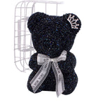Dazzling Diamond Bear Birthday Surprise: Hand Made Crowned Foam Bear Gift - Babu