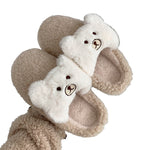 Cute Bear Women Plush Shoes - ILoveBabu