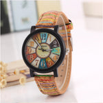 Timeless Elegance: Vintage Leather Women's Quartz Wrist Watch – Perfect Gift