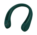 Portable Leafless Hanging Neck Fan: USB Rechargeable, 360 Degree Cooling, 78 Surround Air Outlets