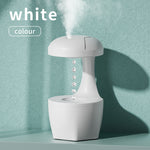 ZenFlow Anti-Gravity Humidifier: Large Capacity, Silent Operation, Aromatherapy Enhancements