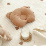 Breathable Bear Ear Baby Headrest: Corrective Pillow for Infants - Babu