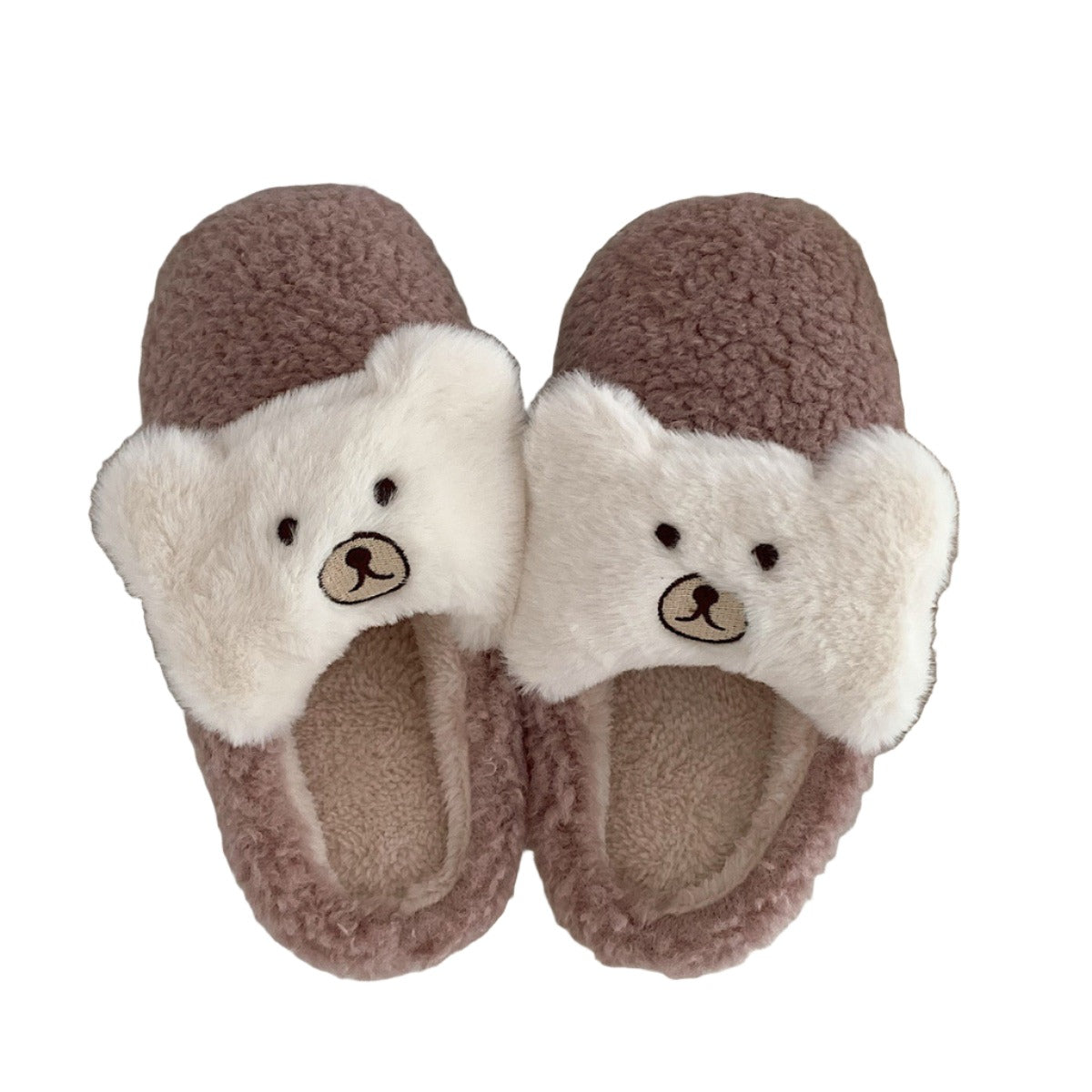 Cute Bear Women Plush Shoes - ILoveBabu