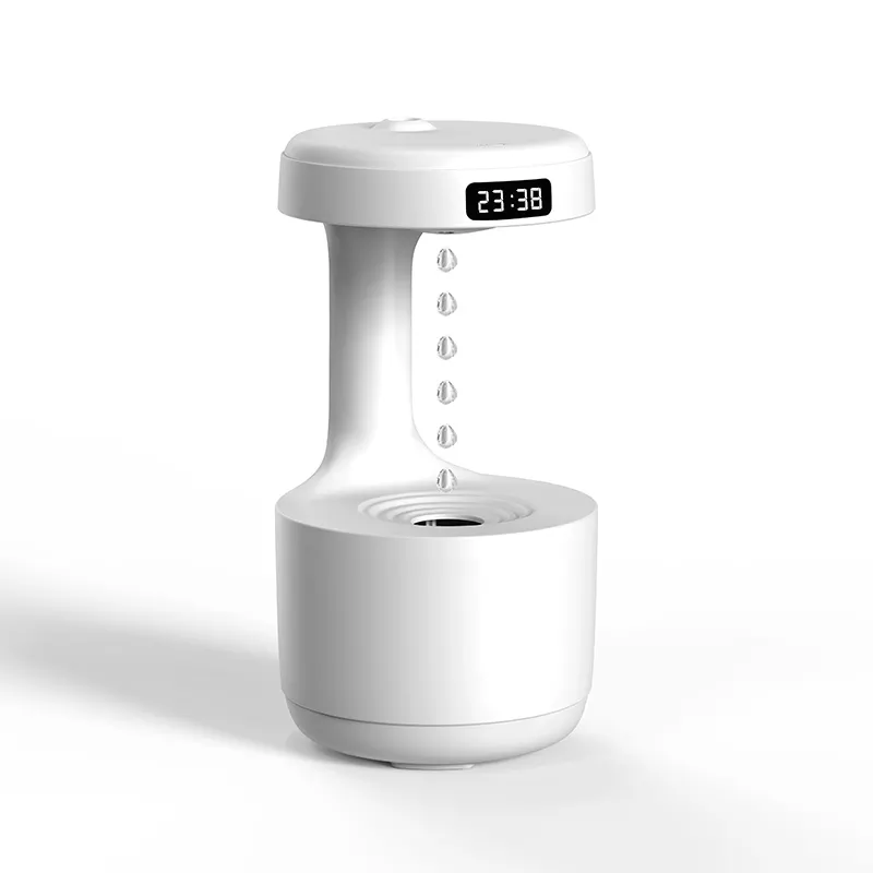 ZenFlow Anti-Gravity Humidifier: Large Capacity, Silent Operation, Aromatherapy Enhancements