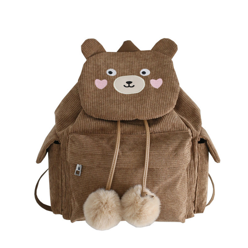 Bear Heart: Adorable Babu Bear Backpack for Kids and Adults - Babu