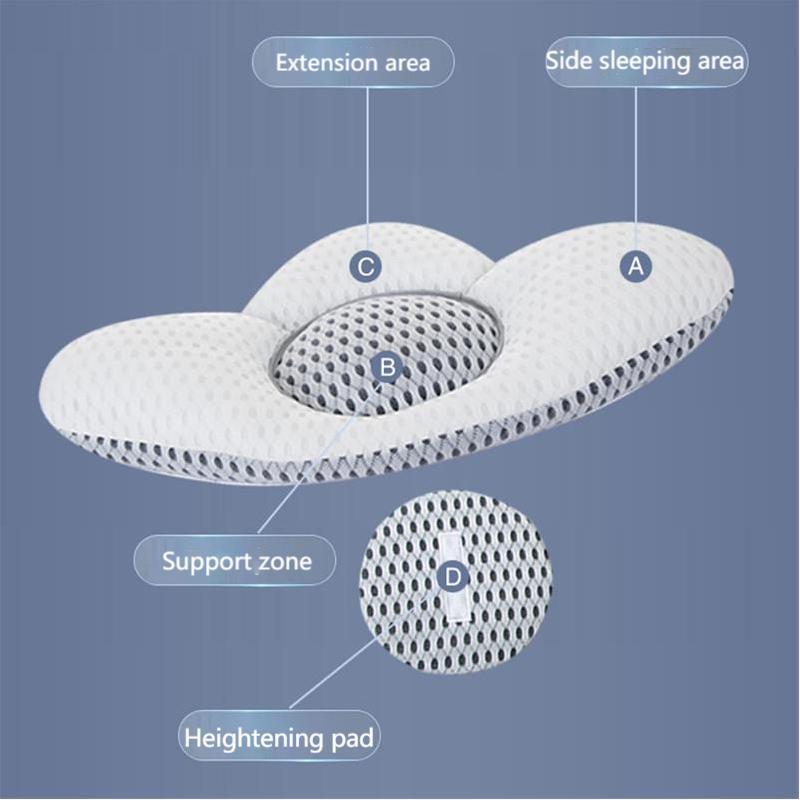 3D Orthopedic Lumbar Pillow for Sleep