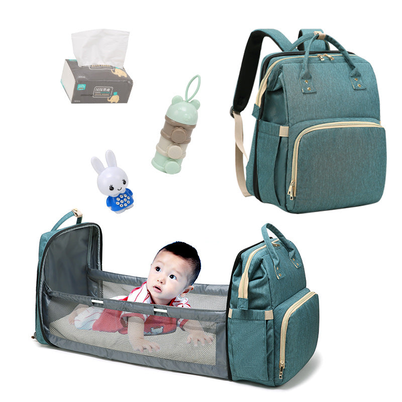 Portable Folding Crib Mommy Bag: On-the-Go Convenience for Moms