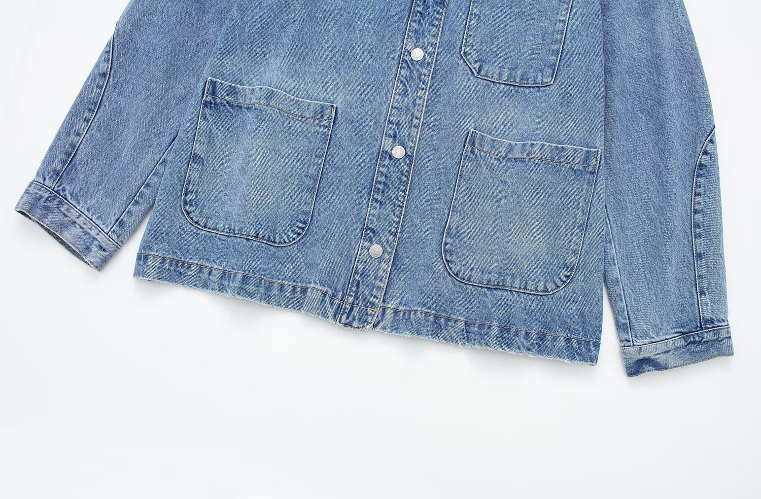 Ladies' Loose Denim Jacket Coat