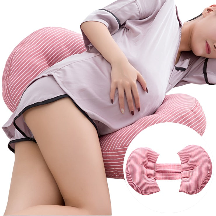 Versatile Cotton Pregnancy Pillow: Comfort & Support